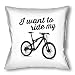 Produktbild Stylotex Dekokissen I want to ride my MTB