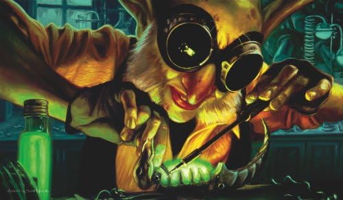 MTG Playmat Artists of Magic Premium GOBLIN ENGINEER AUTOGRAPHED By The Artist SCOTT MURPHY