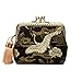 Produktbild QIYINGYING Handgefertigte Stofftasche Kran-Tasche Geldbörse Goldbeutel Damen nationalen Windwechsel Tasche Tasche Tasche Tasche Tasche Mode exquisiten Trend schwarzen Geburtstagsgeschenk
