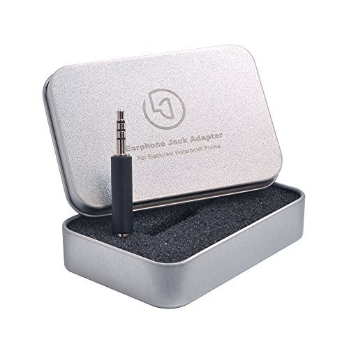 Adattatore Audio Jack per Blackview Rugged Smartphone, Connettore PiÃ¹ Lungo maschio a 3.5mm Femmina Jack Cuffie 100% per Blackview Cellulari