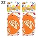Produktbild Jelly Belly Tangerine Lufterfrischer, Mandarinen-Duft, zum Aufhängen im Auto/Büro  – 2er-Pack (Doppelack)