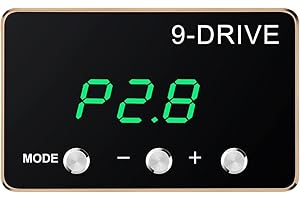 BY-J Throttle Response Controller, 9 Drive 9-Mode FLC-809 Universal Car Electronic Throttle controller, Compatible with RAM 1500/Wrangler JL/Gladiator JT/Titan Trucks