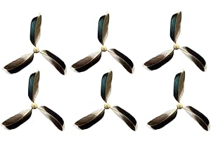 Foway 6 Cat Feature Toys Feather Refill Teaser Cat Catcher Wand Toy Home Pet Store 16cm