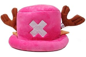 WANHONGYUE Anime One Piece Tony Tony Chopper Cosplay Sombrero de Felpa de Invierno