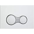 Vitra Sirius Dual Flush Plate (Chrome Plated) - Flush Bathrooms