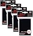 Produktbild 4X Ultra Pro - Deck Protector - Small Sleeves - Black - Schwarz (4X 60 Sleeves) - Japanische Größe