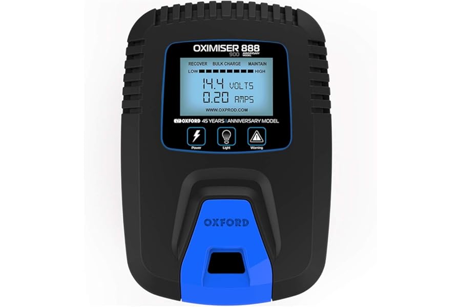 Oxford EL572 Oximiser 900-888 45 Year Anniversary Edition Battery Charger *2017* Version - UK Model - 2 Year Warranty