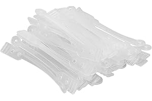 SOCOBETA Wave Rods Band, Hair Rollers Rubber Band 50pcs Resistente a Altas Temperaturas Ligero para Peluquería