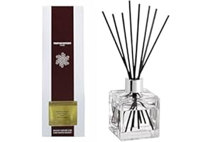 Parfum Berger Amber Powder Diffuser - Glass Cube Lamp & Fragrance