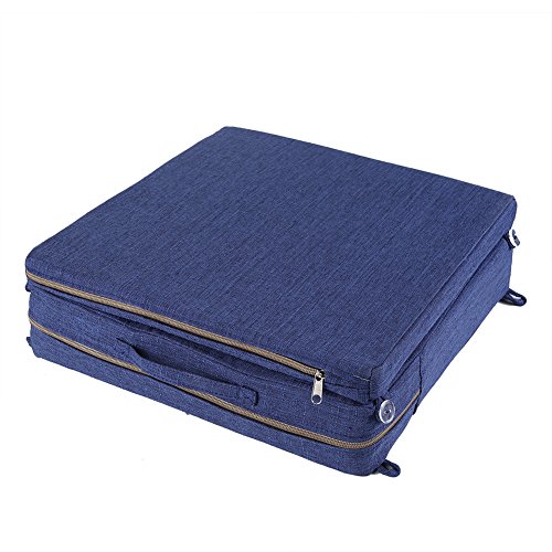 Zicac Sitzerhöhung Abziehbar und verstellbar Sitzerhöhung für Baby Kids Reisen Tragbar Sitzerhöhung Geeignet ab 2+ Jahre - 8