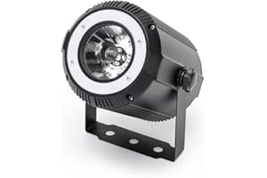 DELIBANG 40W RGBW 4 in 1 LED Pinspot + 24 SMD RGB Bühnenleuchten LED Par DMX DJ Lichter 7/11CH Partylicht Led Strahler für Bar, Party, Hochzeit, Disco, Theater, Halloween