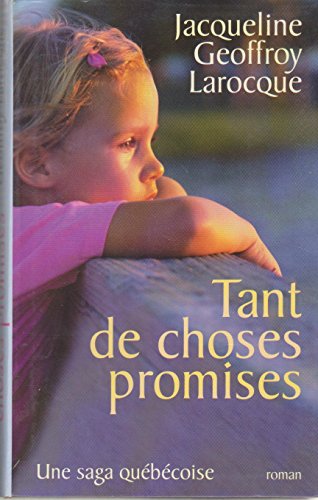 couverture de : Tant de choses promises