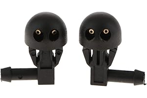 ALMENCLA 2x Boquilla De Rociador De Limpiaparabrisas Delantero Para PEUGEOT 206 HATCHBACK