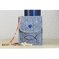 Rosenkranztasche mit individueller Bestickung