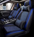 Das Kit enthält 2 Vordersitze und 3 hintere Matten, die in verschiedenen Farben erhältlich sind, darunter Orange & Black & Beige & Brown.