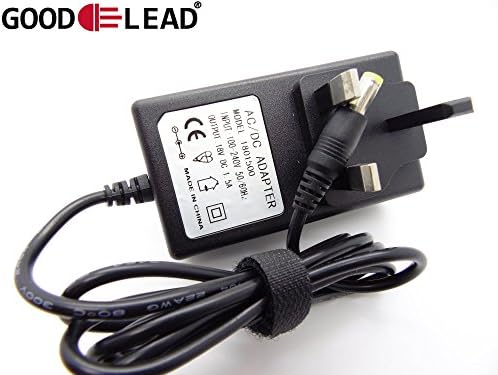 GOOD LEAD 18V Samson S Monitor Headphone Amplifier Power Supply Adapter Mains UK Plug NEW