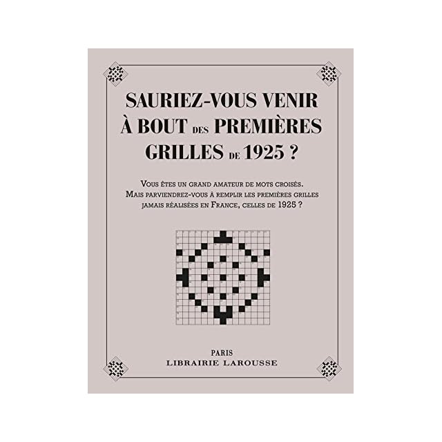 Jactez Vous Largot 45 Grilles De Mots Croisés Façon - 