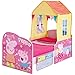 Peppa Pig Toddler Bed and Canopy by HelloHome