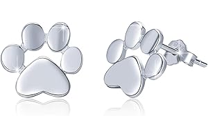 TIZU Orecchini per ragazze in argento 925 Chiusura a vite ipoallergenica con orecchini di sicurezza per bambini, ragazze, signore, regali di gioielleria