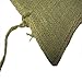6 x Yuzet Quality Hessian Sand Bags Flood Protection Sand Bag Bag sandbag with Ties Flooding Prevention Qty Discounts Available Military