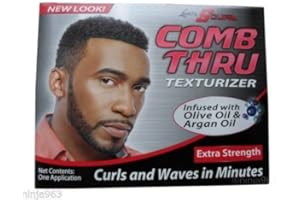 LUSTER'S Lusters Scurl Comb Thru Texturizer Extra Strength "Curls And Waves In Minutes" One Application by Lusters