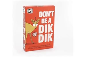 Ginger Fox Don't Be A Deer Deer Card Game- Enjoy Naughty Names In Nature With This Hilarious Game For Silly Grown Ups Aged 16+