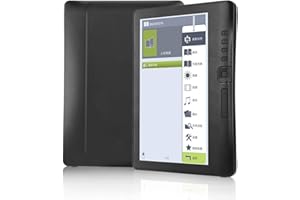 Uxsiya Lettore elettronico, libro digitale Leggi e-book sottile e leggero Leggi e-book portatili per ridurre l'affaticamento della lettura dei bambini ( 4G, nero)