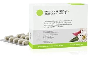 ANASTORE FORMULA PRESSIONE * 400 mg / 60 capsule * aglio, biancospino e olivo
