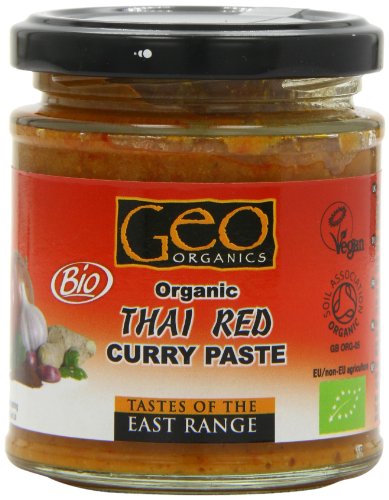 Preisvergleich Produktbild Organic Thai Red Curry Paste NAS Vegan - 180g