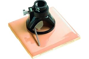 Dremel 566 Kit di taglio per piastrelle, set di accessori con guida di taglio e punta da taglio a spirale per tagli di precisione in piastrelle da parete