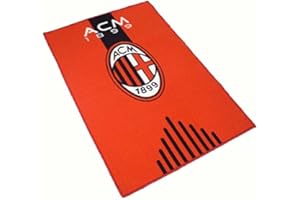 F.LLI CARILLO TAPPETO SCENDILETTO UFFICIALE ACM MILAN 80X120 GL 524