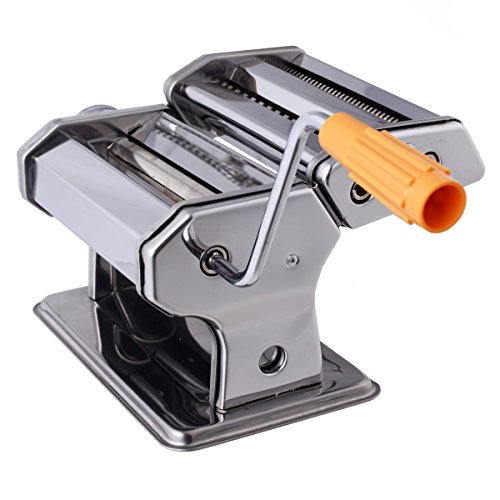 Nudelmaschine Edelstahl Pasta Pastamaker Pastamaschine Spaghetti Nudeln Küche Maschine - 4
