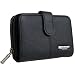 Produktbild Lorenz Damen-Geldbörse aus Rindsleder, mit Reißverschluss, Schwarz, inkl. Geschenktasche
