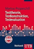 Testtheorie, Testkonstruktion, Testevaluation by 