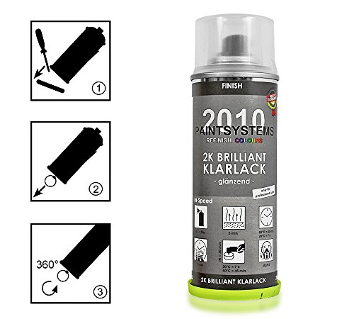 Preisvergleich Produktbild 2K Brilliant Klarlack glänzend 200ml - Hi-Speed
