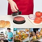 RunLimL 3 in 1 Burgerpresse Set – Burger Patty Presse für perfekte Burger, Patties oder Frikadellen – Bild 5