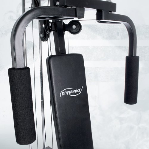 Fitnessstation inkl. 40kg Gewichte, Kraftstation für kompett-Workout auf kleinstem Raum - 8