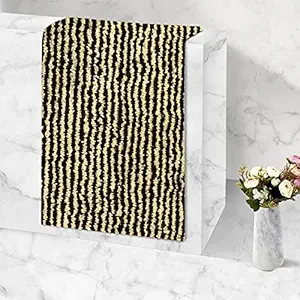 Luxe Home International Comfort Microfiber Anti-Skid Water Absorbant/Soaking Washable Runner for Bathroom/Entrance/Bedside/Kitchen/Living-Area Rug/Office/Gym Yoga Mat/Kids-Room (Piece of 1, Chocolate, 58x140 cm)