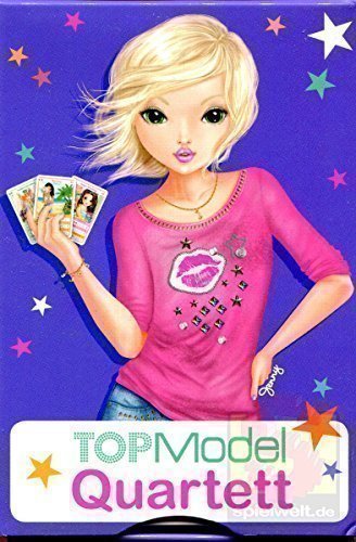 Price comparison product image DEPESCHE TOP MODEL PLAYING CARDS QUARTETT