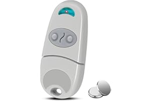QIQIAZI Telecomando per cancello, 433,92 MHz per porta del garage, telecomando C@me compatibile con 433,92 MHz EV, NA, EE, 2 canali (1 pezzo)