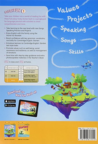 Book's Cover of Storyfun for Starters Level 1 Student's Book with Online Activities and Home Fun Booklet 1