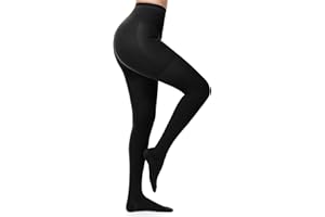 beister Medical Compression Tights for Women & Men, 15-20 mmHg Closed Toe Graduated Compression Pantyhose, Opaque Waist High Support Stockings