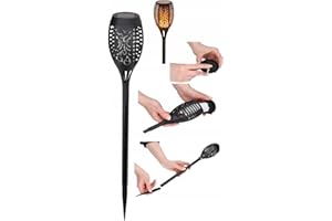 DEKO ART LAMPA SOLARNA LED POCHODNIA EFEKT OGIEŃ PŁOMIEŃ