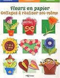 Fleurs en papier, collages à réaliser soi-même