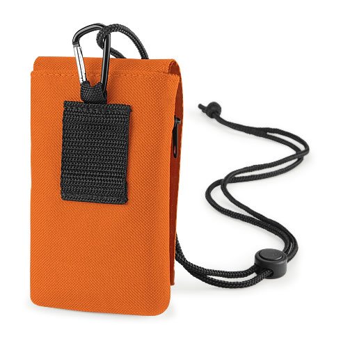 BagBase Unisex Telefontasche Gelb orange Einheitsgr    e
