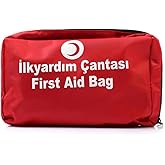 Badem10 Otomobil Ara&ccedil; Araba Oto Ev Ofis İlk Yardım Yaralı Acil &Ccedil;anta &Ccedil;antası Ekipmanları K&uuml;&ccedil;&uuml;k El Tipi