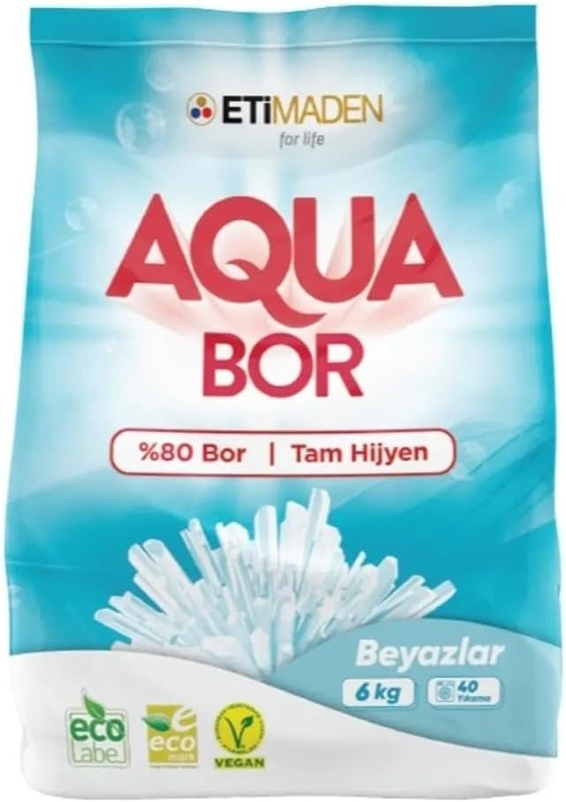 AQUA BOR MATIK TOZ 6KG BEYAZLILAR
