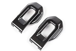 Riloer 1 For 2018-2021 J-Jeep Wrangler Jl Jlu Jt Car Hood Latch Trim Cover (Carbon/Red/Green)