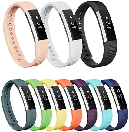 Juyi Fitbit Alta Bands, Newest Adjustable Replacement Bands for Fitbit Alta/ Fitbit Alta band/ Fitbit Alta Bands (with Metal Clasp, No Tracker) (Small)