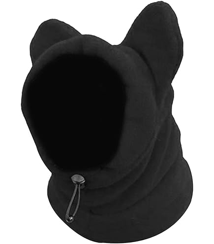 Winmany Weihnachtsmütze Für Hunde Mit Ohrlöchern - Gestrickte Bommelmütze Für Haustiere